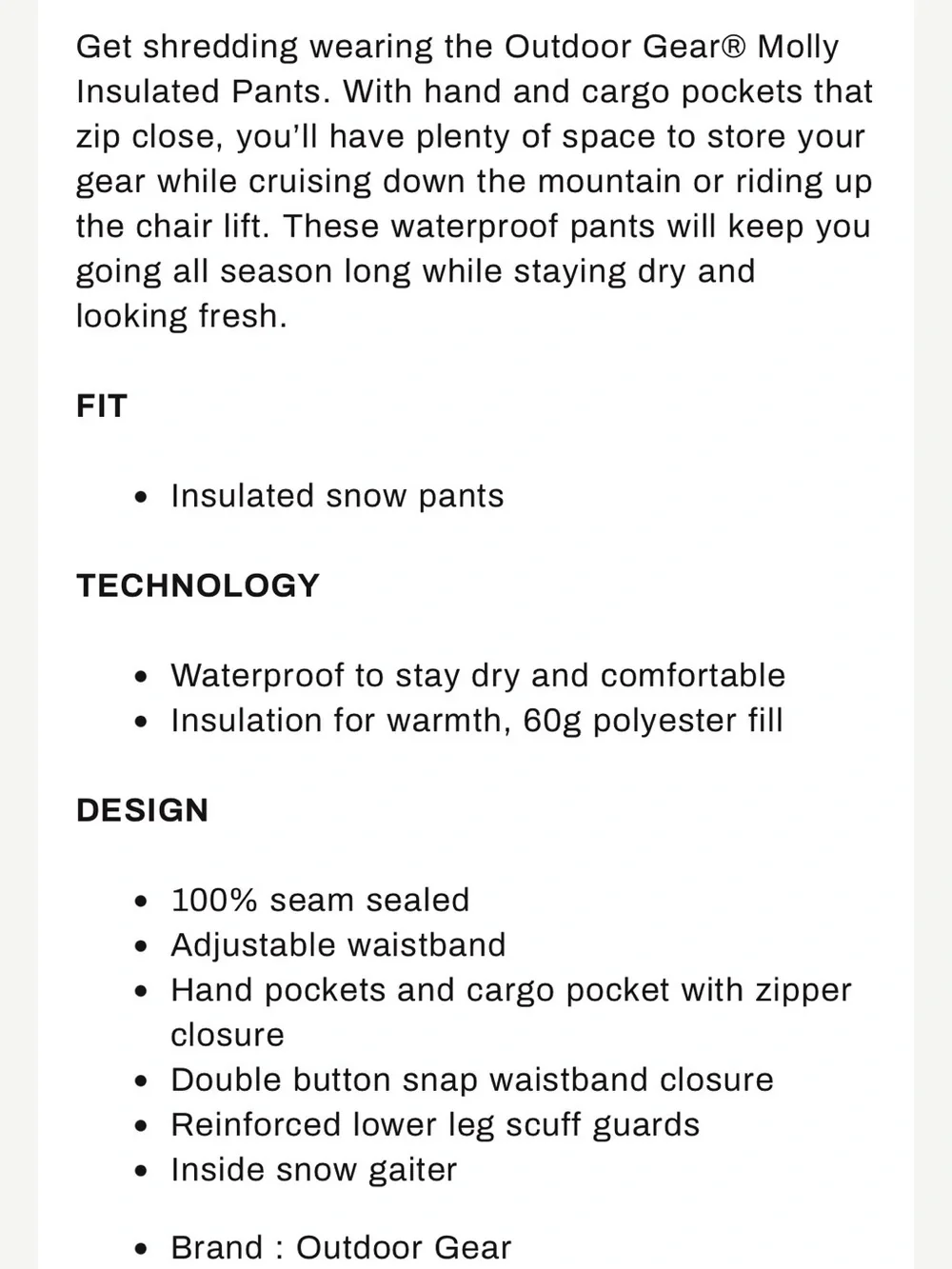 Outdoor Gear size 2xl